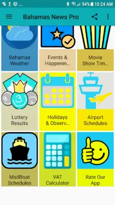 Bahamas News Free android App screenshot 0